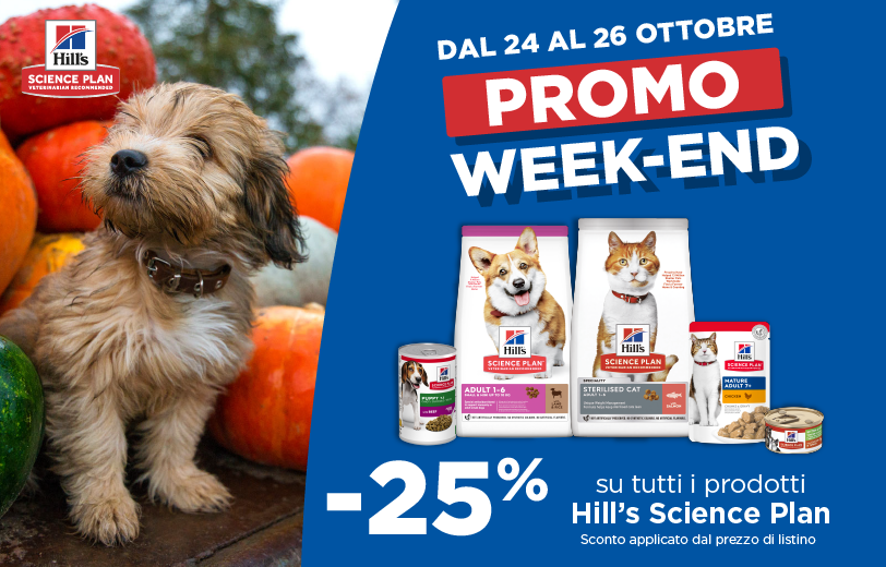 Vai agli sconti Hill's Science Plan!